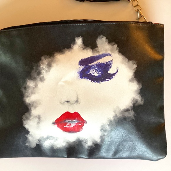 Clutch Tablet or Make-up Travel Bag 10” x 13” Large - Picture 1 of 7